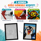 RenkAtlas™ Gizemli Nokta Boyama Kitabı