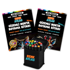 RenkAtlas™ Gizemli Nokta Boyama Kitabı